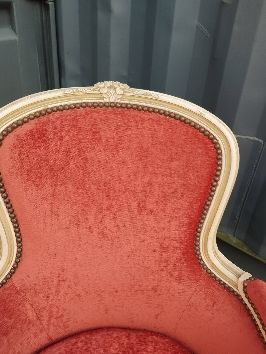 Pair of old Louis XV style armchairs