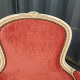 Paire de fauteuils anciens style Louis XV