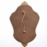 Baroque style gilded wood mirror