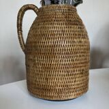 Thermos carafe covered in wickerdesign Ola Olson for Xtra 1980