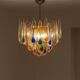 La Murrina glass chandelier, 1980s, Italy.