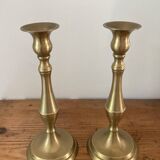 Pair of vintage brass candlesticks