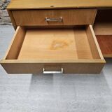 Vintage 1970s low sideboard