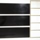 Shelves metal black and amounts Golden 60s