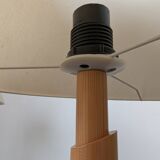 Pair of pine lamps, 1980s