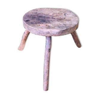 Brutalist tripod stool