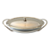 Elegant Table Art Marinex Serving Dish Made in Brazil Silver Metal