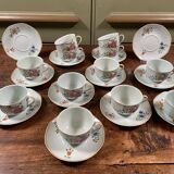 Limoges Raynaud tea service – 12 cups – Vintage 1960s/70s