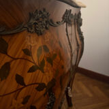 Curved chest of drawers in Louis XV / Napoleon III style