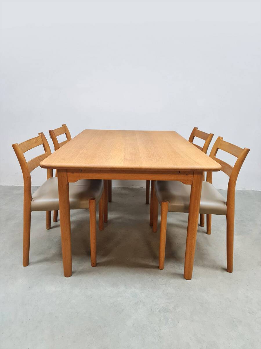 Vintage dining table Kurt Østervig for KP Møbler 1960