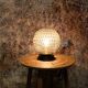 Table lamp, old vintage globe