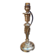19th Century Bronze Candlestick Lamp Base In Louis XVI Style