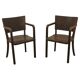 Bentwood writing desk armchairs, 1950s, Czechoslovakia