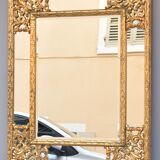 Golden regency style mirror