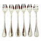 Christofle Malmaison 6 oyster forks new condition