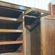 Armoire dressing Victorienne 19ème en acajou.