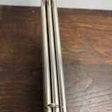 Triptych barber mirror, 1960, houndstooth back