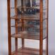 Biedermeier Display Cabinet in Walnut, 1830s