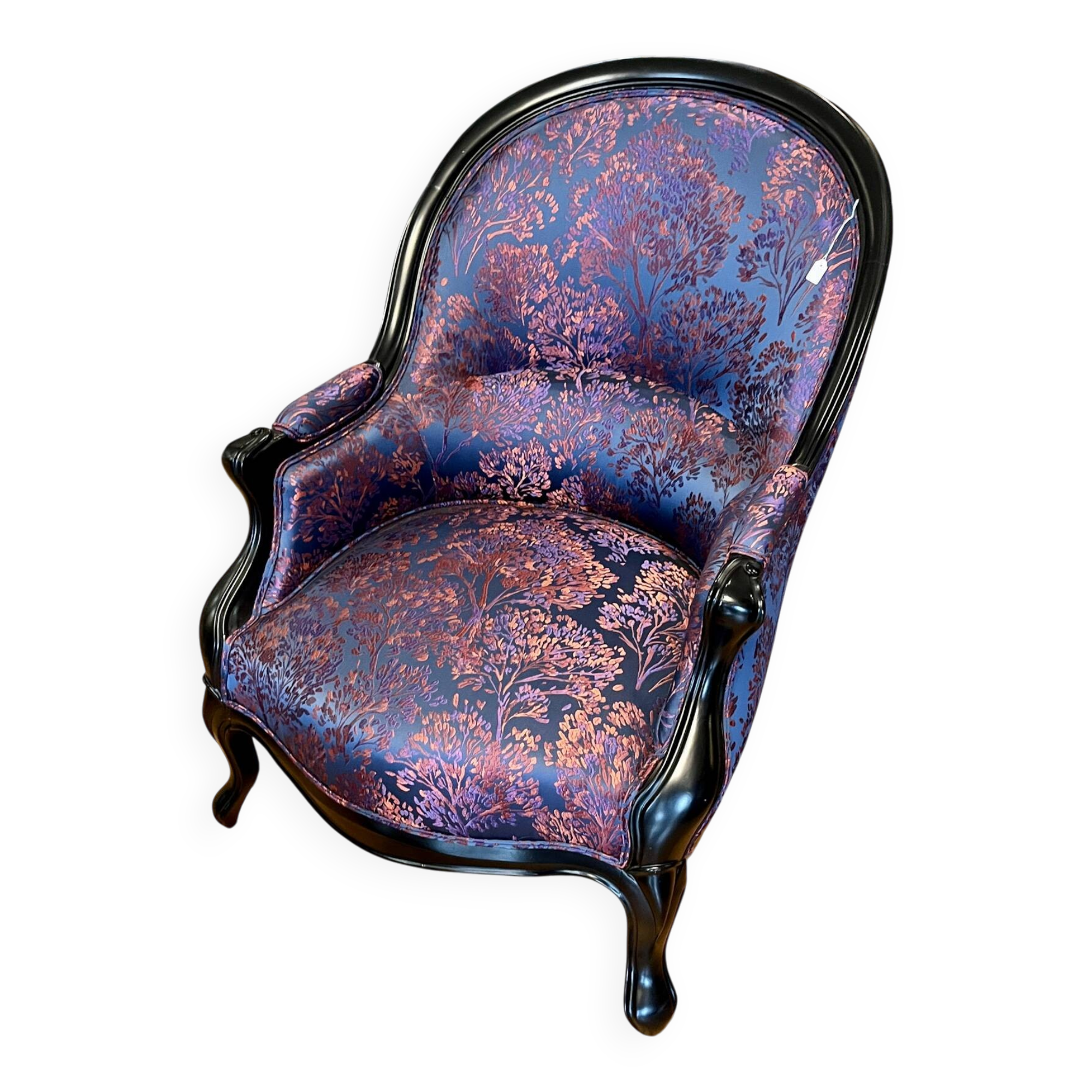Fauteuil Bergère crapaud Louis Philippe