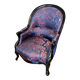 Fauteuil Bergère crapaud Louis Philippe
