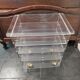 1970s plexiglass Hi-Fi furniture