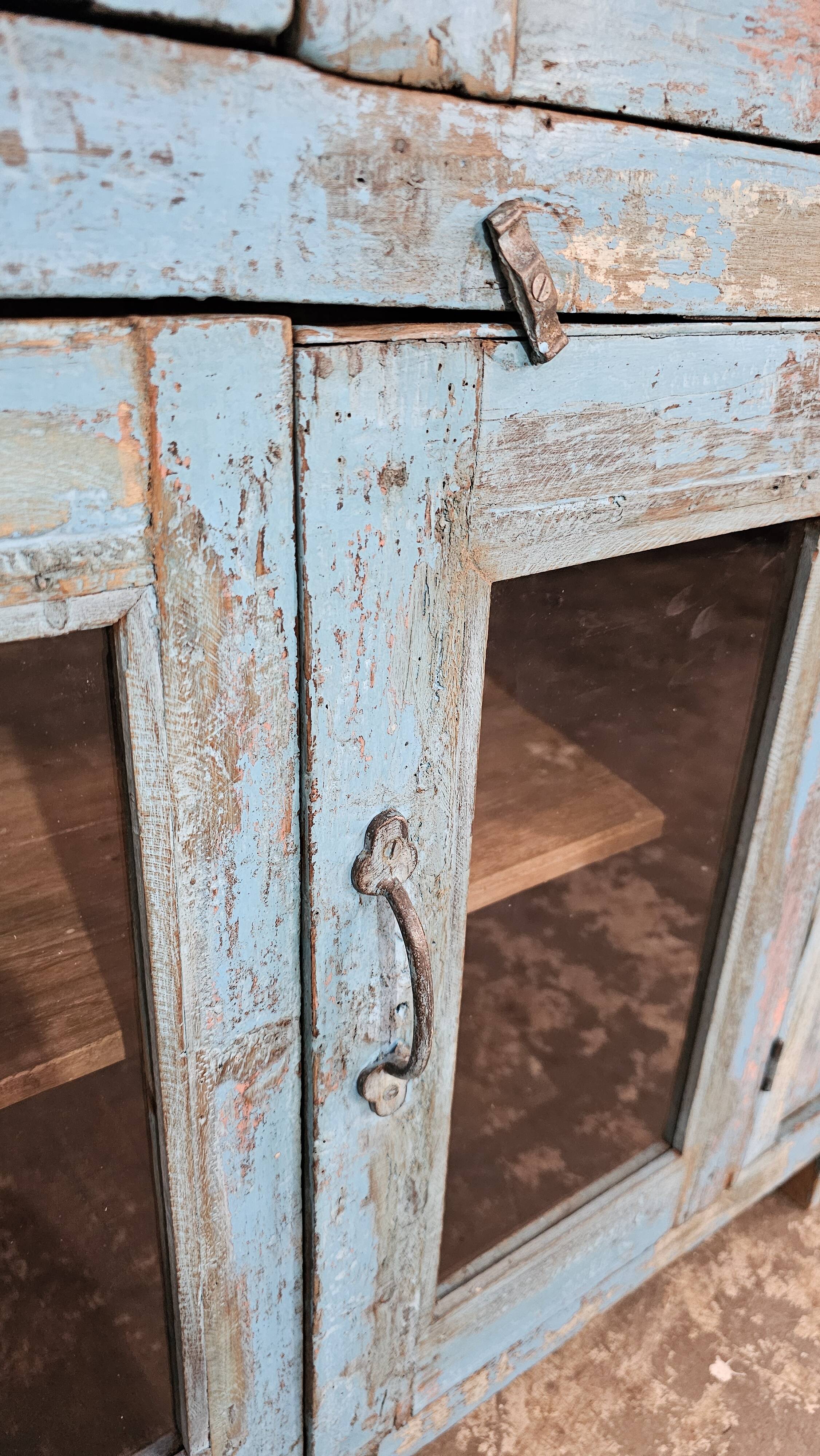 Antique teak sideboard from Burma