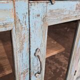 Ancien vaisselier en teck birman