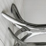 Bougeoir design en métal