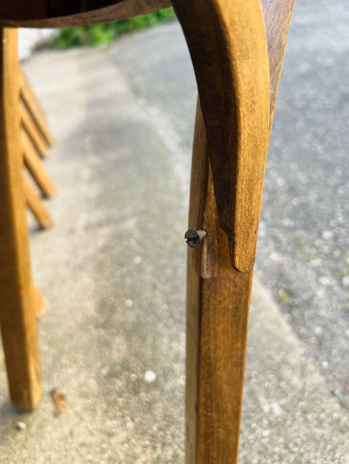 (Lot) 4 Chaises Bistrot Baumann n° 84