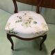 Paire de chaises Napoléon III fin XIXème en acajou