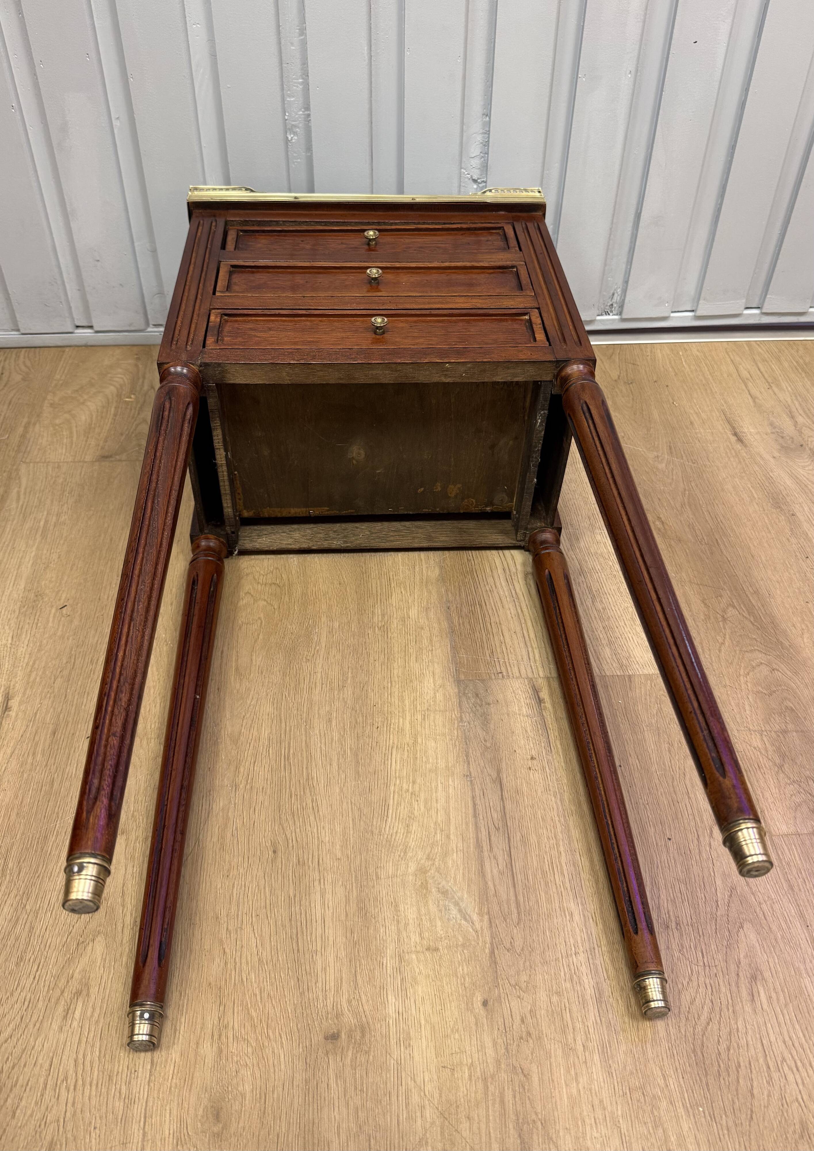 Louis XVI style chiffonnier table