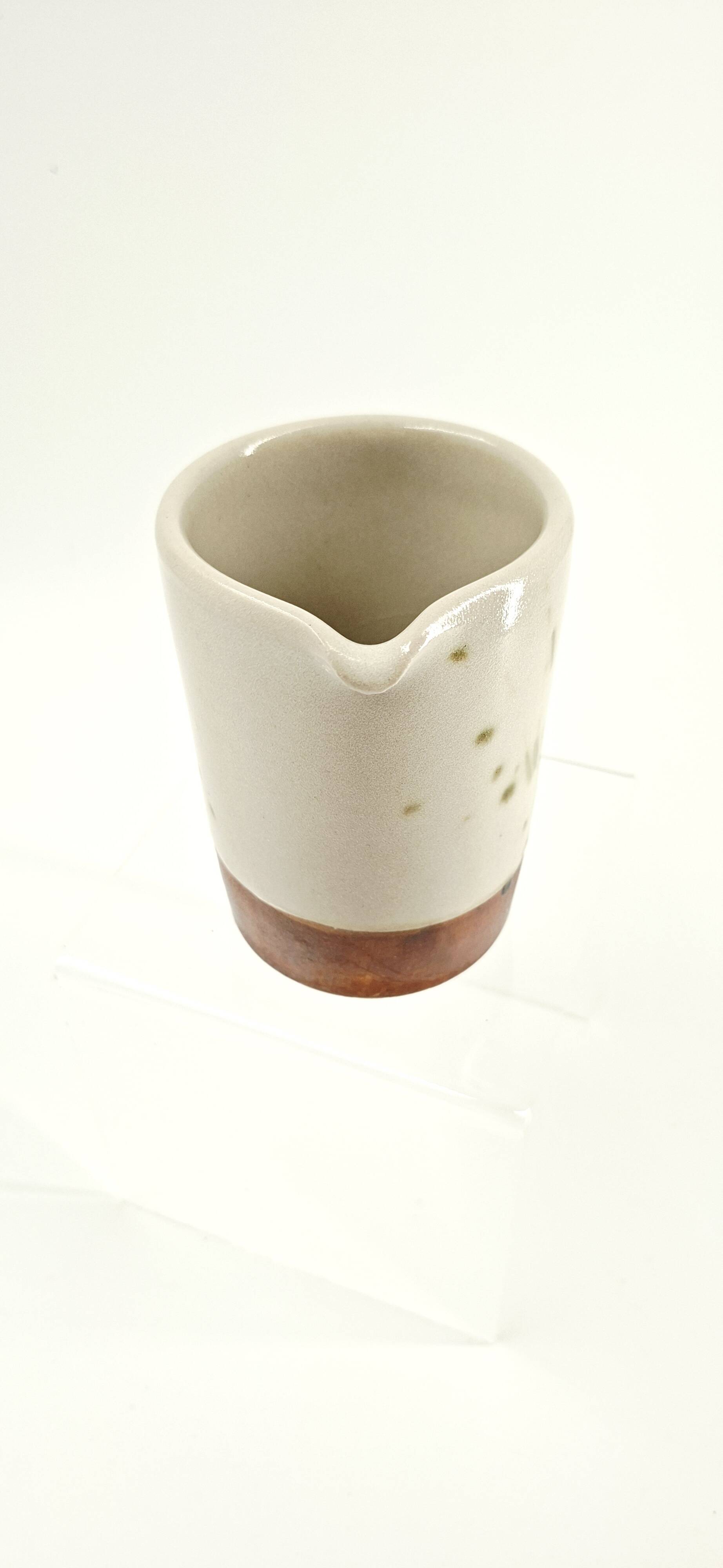 Small stoneware jug — La Colombe pottery, 1970s