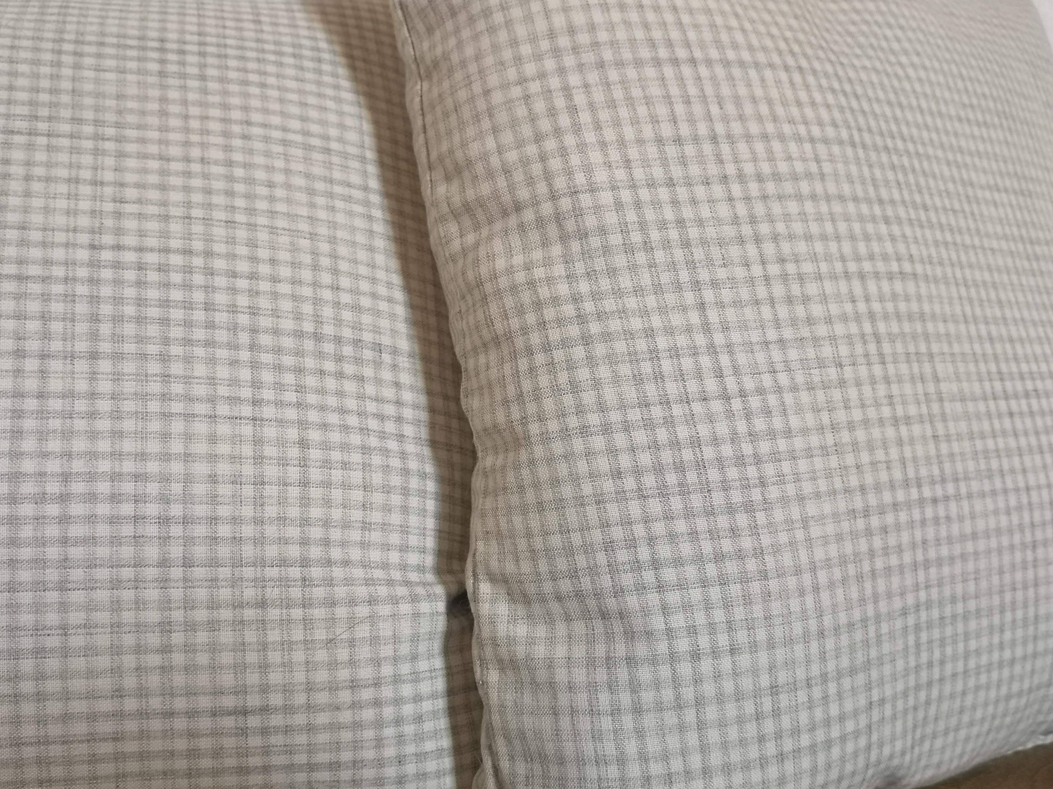 Vichy print cushion set