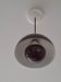 Suspension FlowerPot metal plum / Ø 23 cm - By Verner Panton, 1968
