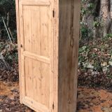 Wardrobe 1 door in solid pine