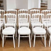 Set of 10 Napoleon III chairs