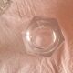 Lot of 6 crystal whiskey glasses