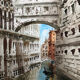 Tableau aquarelle giorgi pont des soupirs Venise