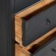 Antique chest of drawers in dark tones (c.1920)