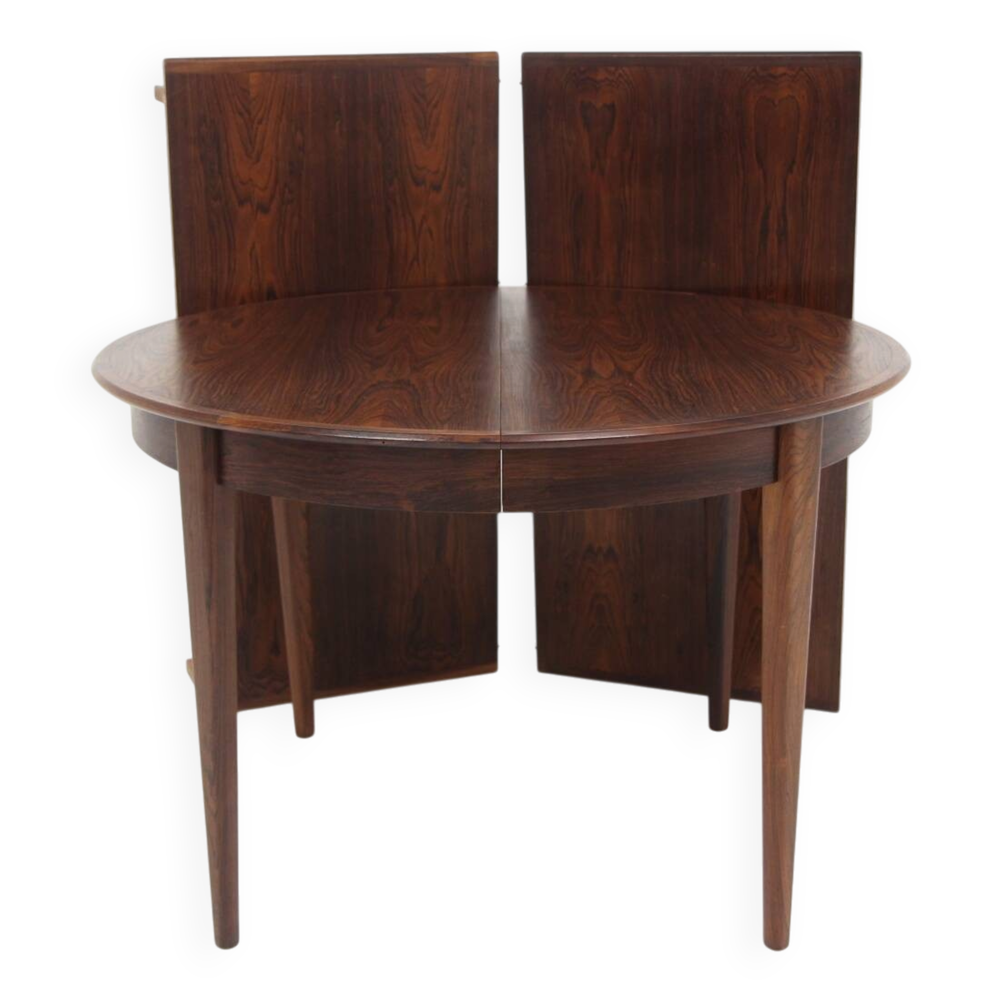 Scandinavian dining table in rosewood, Rosengren, Denmark.