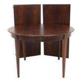 Scandinavian dining table in rosewood, Rosengren, Denmark.