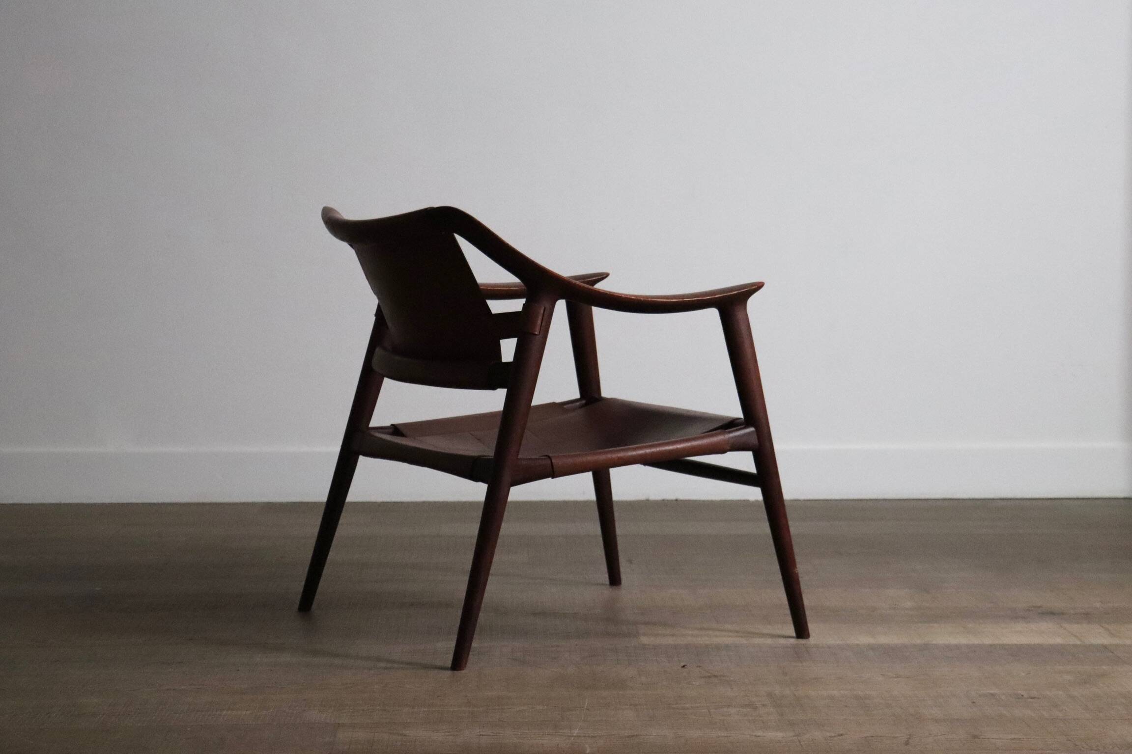 Rastad And Relling Bambi Lounge Chair Gustav Bahus Norway 1950