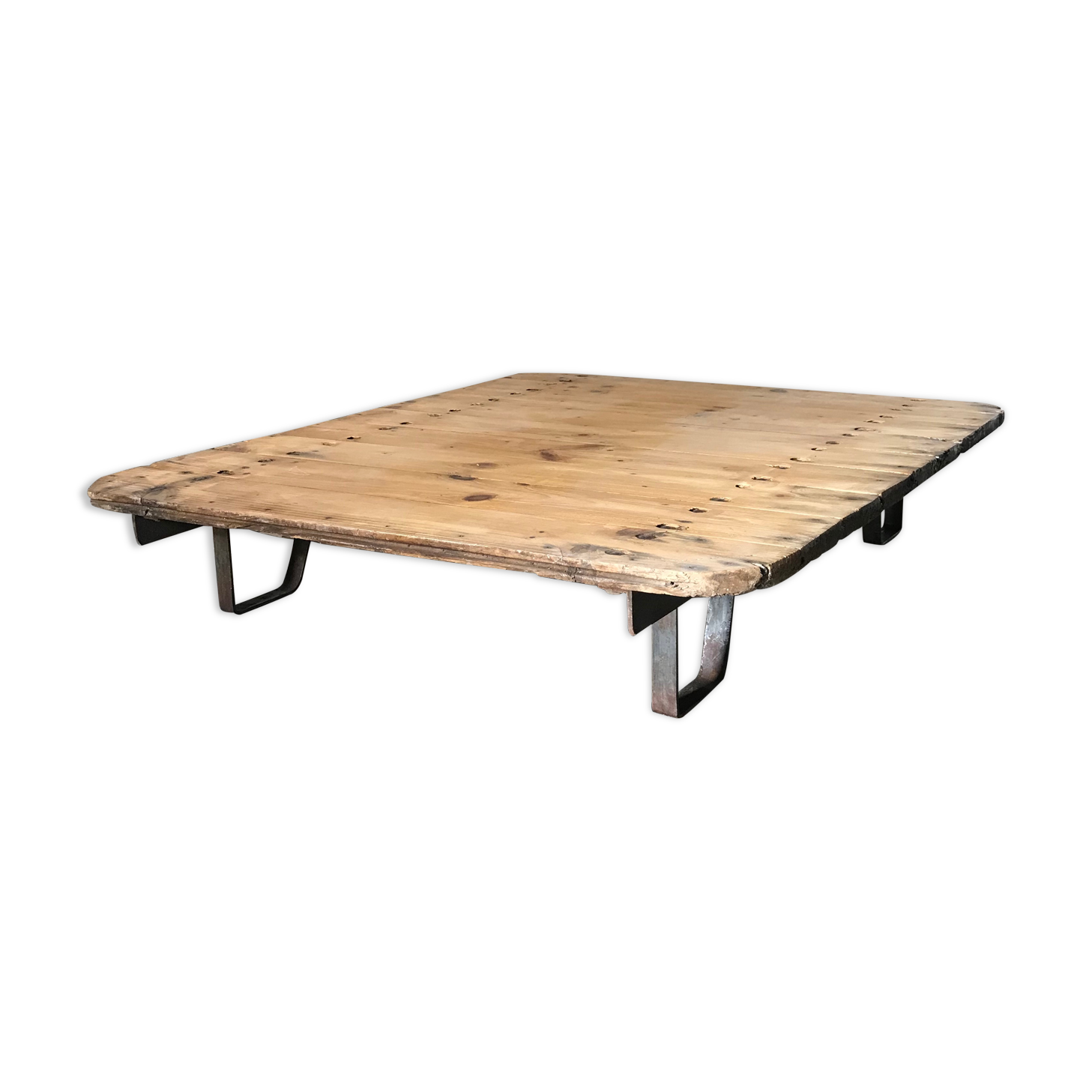 Industrial coffee table