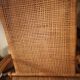 Chaise longue rotin osier