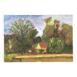Painting the house in the forest