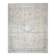 1970s Vintage Persian Handmade Wool Cotton Blue Area Rug 298x384