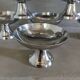 7 coupes à glace anciennes en inox