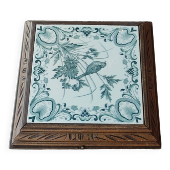 Old Longwy musical trivet