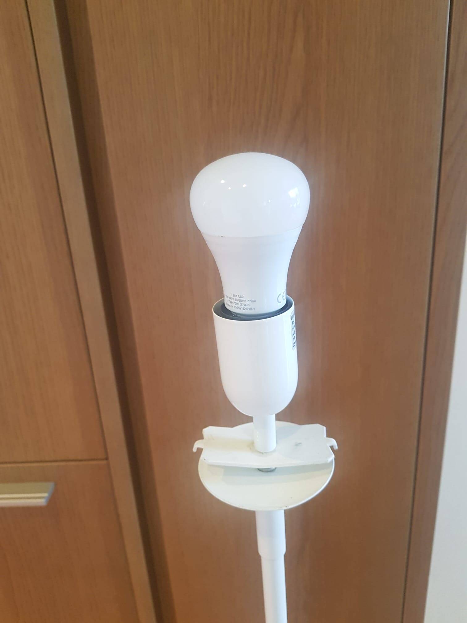 Pair of Iceglobe Floor lamps Lumen Center Italia