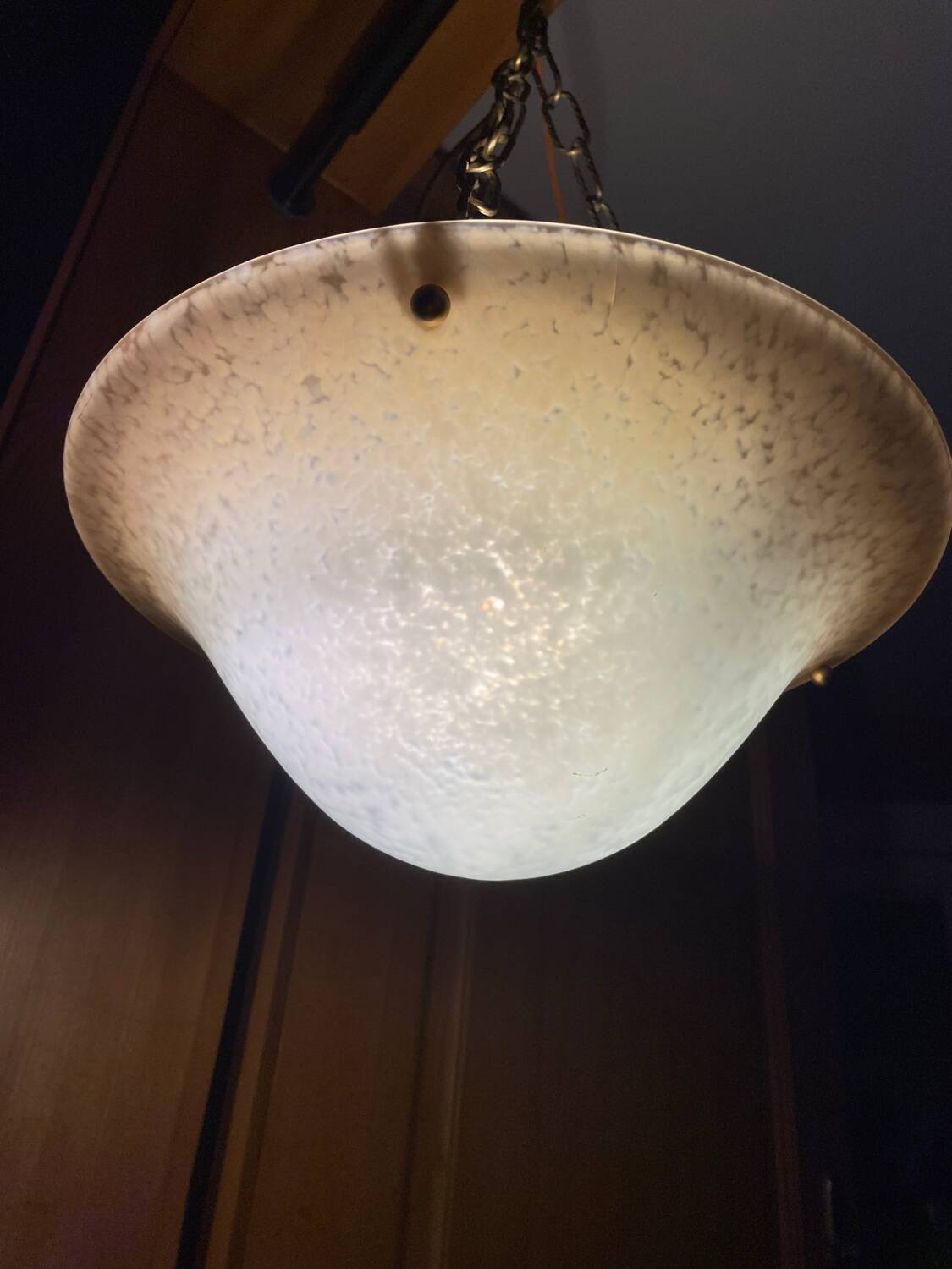 Lustre pâte de verre Vianne